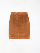 Load image into Gallery viewer, Vintage 80s Camel Suede Skirt
