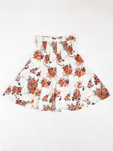 Load image into Gallery viewer, Vintage 70s Poly Fall Flower Midi Skirt Waist 27”
