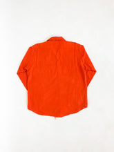 Load image into Gallery viewer, Vintage 70s Big Mike Union Made Orange Flannel Button Up
