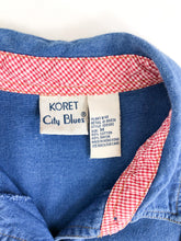 Load image into Gallery viewer, Vintage 70s/80s Koret City Blues Denim Button Up Blouse
