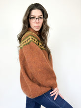Load image into Gallery viewer, Vintage Hand Knit Heavy Wool Sweater

