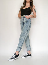 Load image into Gallery viewer, Vintage 80s GUESS Georges Marciano Acid Wash Jeans Waist 29”
