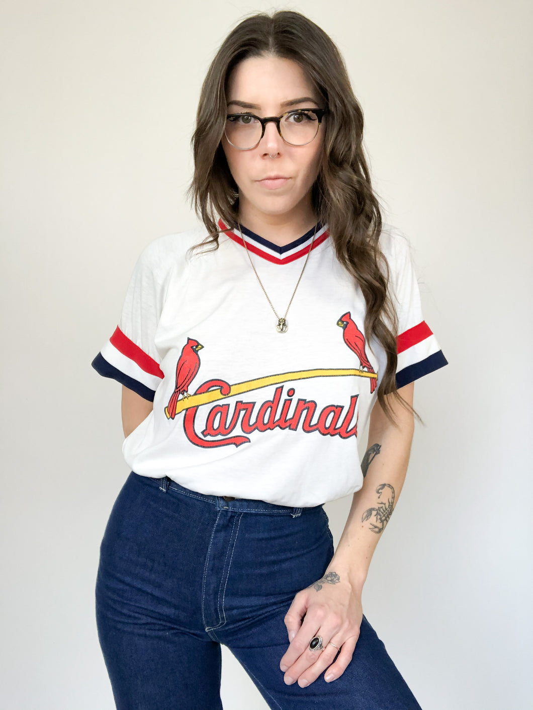 Vintage 70s St. Louis Cardinals Tee Size M