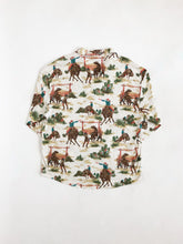 Load image into Gallery viewer, Vintage 90s Cowboy Western Button Down
