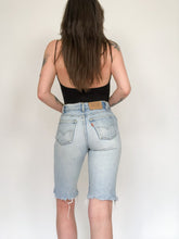 Load image into Gallery viewer, Vintage 70s Levis Orange Tab Mid Rise Cut Off Shorts Waist 28”
