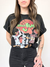 Load image into Gallery viewer, Vintage 90s Space Jam Looney Tunes Tee Size L
