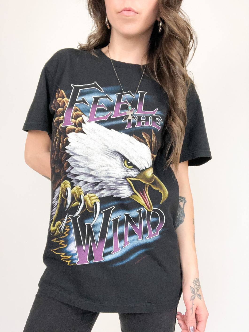 Bald Eagle ‘Feel the Wind’ Tee Size M