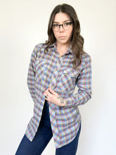 Load image into Gallery viewer, Vintage 70s Double Decker Western Pearl Snap Shirt
