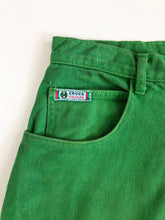 Load image into Gallery viewer, Vintage 90s Cross Colours Green High Rise Baggy Jeans Waist 31/32”
