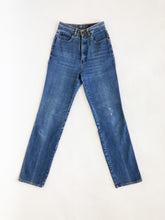 Load image into Gallery viewer, Vintage 70s JR’s High Rise Straight Leg Jeans Waist 26”
