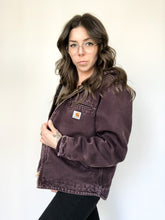 Load image into Gallery viewer, Vintage Carhartt Burgundy Faded Distressed Jacket
