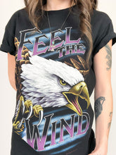 Load image into Gallery viewer, Bald Eagle ‘Feel the Wind’ Tee Size M
