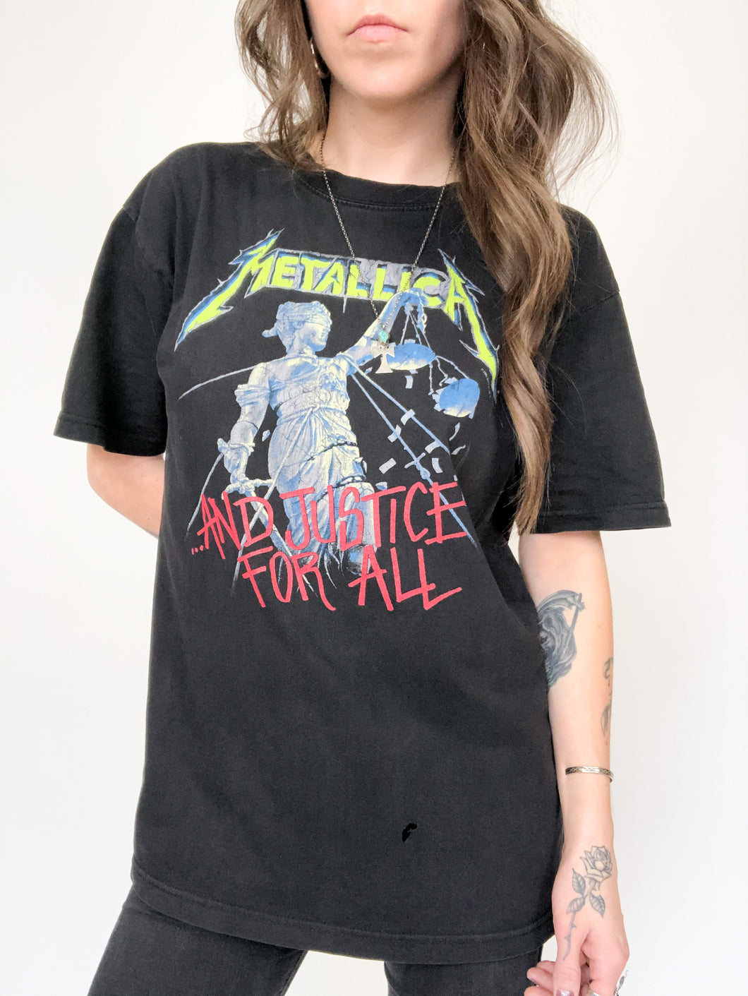 Vintage 1994 Metallica ... And Justice For All Tee Size L
