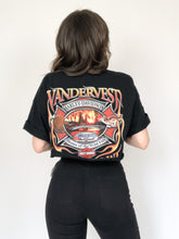 Load image into Gallery viewer, Vintage 2005 Harley Davidson Vandervest Peshtigo, WI Cropped Tee Size XL
