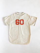Load image into Gallery viewer, Vintage 1950s Embroidered Fort Lee Doge Davis Flannel Little League Baseball Jersey
