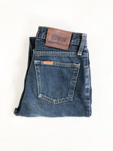 Load image into Gallery viewer, Vintage 90s Edwin High Rise Slim Fit Jeans Waist 28”
