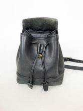 Load image into Gallery viewer, Vintage Coach Legacy 9960 Black Leather  Backpack
