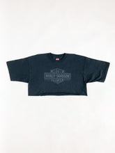 Load image into Gallery viewer, Vintage 2005 Harley Davidson Vandervest Peshtigo, WI Cropped Tee Size XL
