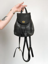 Load image into Gallery viewer, Vintage Coach Legacy 9960 Black Leather  Backpack
