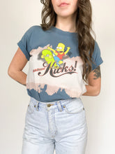 Load image into Gallery viewer, Vintage Y2K Bart Simpson ‘This Board Kicks’ Tee Size Youth XL
