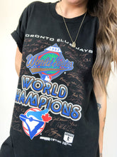 Load image into Gallery viewer, Vintage 1993 Toronto Blue Jays World Champions Tee Size XL
