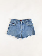 Load image into Gallery viewer, Vintage 90s Tommy Hilfiger High Rise Cut Off Jean Shorts Waist 31”
