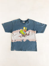 Load image into Gallery viewer, Vintage Y2K Bart Simpson ‘This Board Kicks’ Tee Size Youth XL
