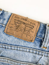 Load image into Gallery viewer, Vintage 70s Levis Orange Tab Mid Rise Cut Off Shorts Waist 28”
