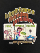 Load image into Gallery viewer, Vintage 80s Roach ‘I Don’t Have a Drinking Problem’ Tee Size M
