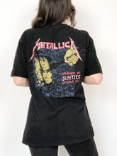 Load image into Gallery viewer, Vintage 1994 Metallica ... And Justice For All Tee Size L
