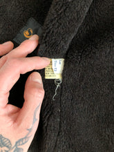 Load image into Gallery viewer, Vintage 70s Skincheetahs Brown Suede Faux Shearling Jacket
