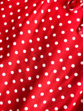 Load image into Gallery viewer, Vintage 90s Smart Set Red &amp; White Polka Dot Maxi Dress
