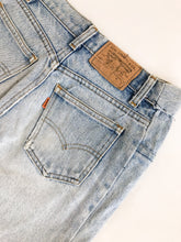 Load image into Gallery viewer, Vintage 70s Levis Orange Tab Mid Rise Cut Off Shorts Waist 28”
