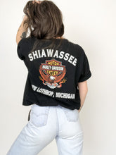 Load image into Gallery viewer, Vintage 1996 Harley Davidson Shiawassee New Lothrop Michigan Tee Size XL
