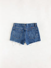 Load image into Gallery viewer, Vintage 90s Rustler High Rise Cut Off Shorts Waist 32/33”

