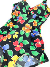 Load image into Gallery viewer, Vintage 90s Floral One Piece Swimsuit Size S
