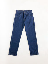 Load image into Gallery viewer, Vintage 90s Rustler Dark Wash High Rise Jeans Waist 30”
