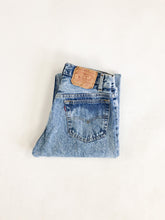 Load image into Gallery viewer, Vintage 80s Levis 501 Acid Wash High Rise Jeans Waist 30”
